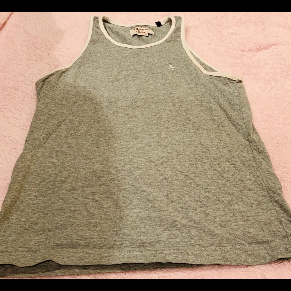 OG Penguin Gray Tank Top